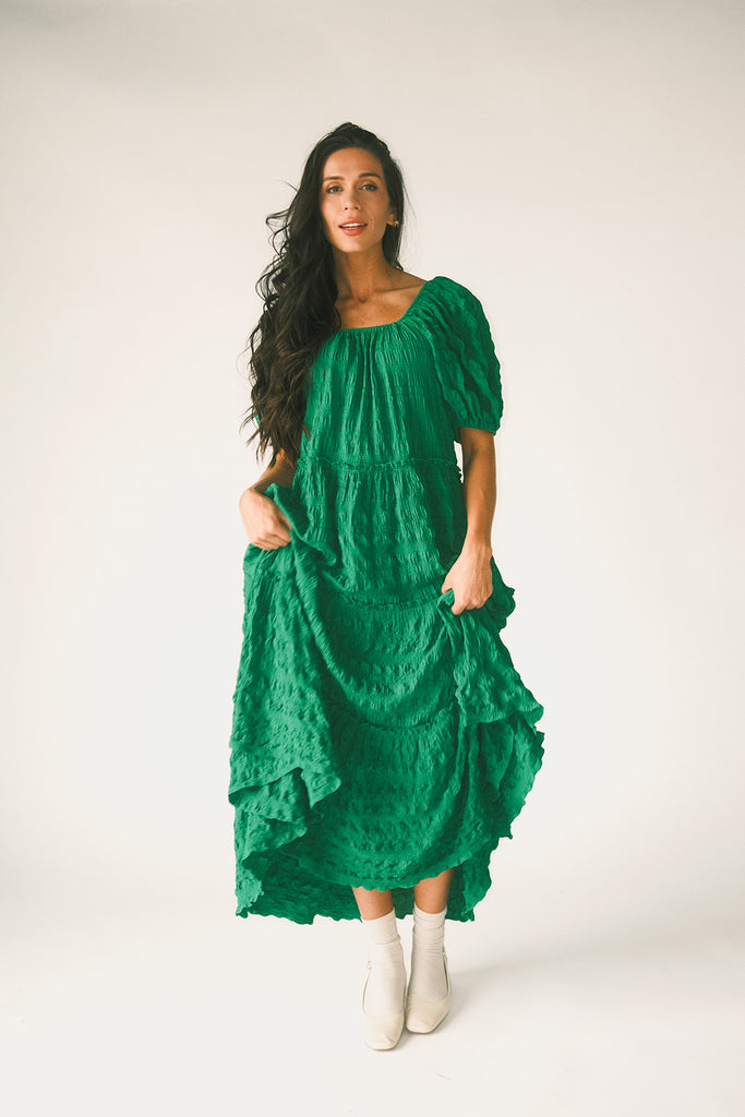 daymaker dress // kelly green *zoco exclusive*