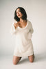 bobby sweater dress // cream *zoco exclusive*