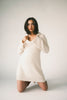 bobby sweater dress // cream *zoco exclusive*