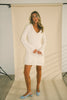 bobby sweater dress // cream *zoco exclusive*