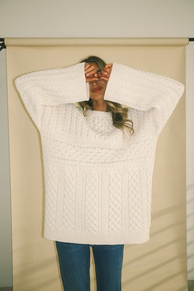 kate sweater // cream *zoco exclusive*