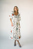 good luck puff sleeve dress // polka dot floral *zoco exclusive*
