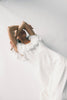 a white vintage-inspired midi dress with a lace ruffle neckline + bow detail. the perfect white dress for bridal showers, rehearsal dinners, + any special occasion.
