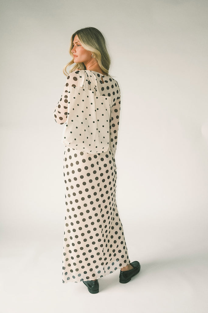 zoco hunny tote bag // polka dot