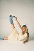 i got you babe midi dress // butter yellow *zoco exclusive*