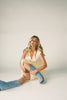 i got you babe midi dress // butter yellow *zoco exclusive*