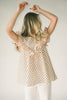 blondie ruffle top // polka dot *zoco exclusive*