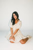 zoco daymaker dress: a short puff sleeve dress with a grid-style pattern + an elastic neckline. perfect for family pictures, weddings, and baby showers.
