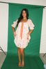 ruby mini dress // apricot *zoco exclusive*