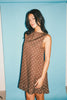 sicily linen mini dress // mocha dot *zoco exclusive*