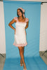 hadley mini dress + scarf // pink polka dot *zoco exclusive*