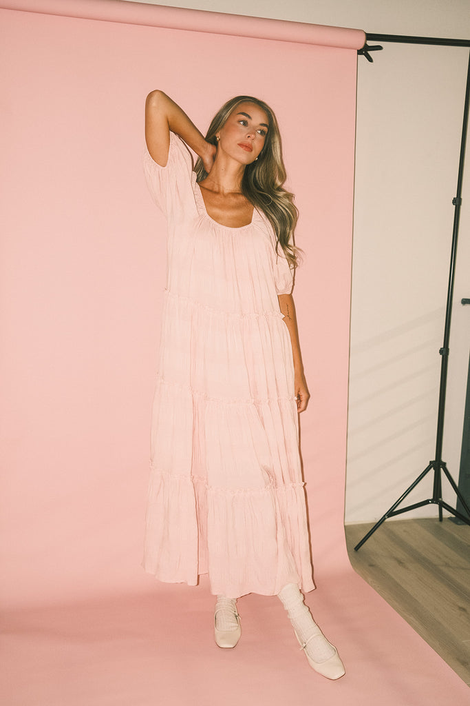 daymaker dress // tea rose *zoco exclusive*