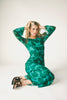 be right there mesh dress // green *zoco exclusive*