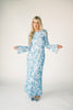 be right there mesh dress // blue *zoco exclusive*