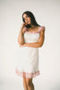 hadley mini dress + scarf // pink polka dot *zoco exclusive*