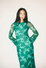 be right there mesh dress // green *zoco exclusive*
