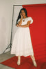 marloe midi dress // white *zoco exclusive*