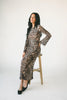 be right there mesh dress // leopard *zoco exclusive*