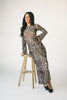 be right there mesh dress // leopard *zoco exclusive*