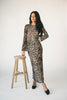 be right there mesh dress // leopard *zoco exclusive*
