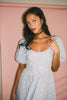 wren midi dress // blue *zoco exclusive*