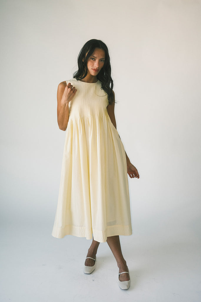 heidi dress // butter yellow *zoco exclusive*