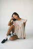 blondie ruffle top // polka dot *zoco exclusive*