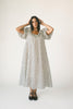 good luck puff sleeve dress // blue stripes *zoco exclusive*