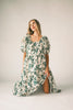 daymaker dress // green floral *zoco exclusive*