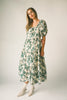 daymaker dress // green floral *zoco exclusive*