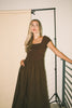 afterglow midi dress // chocolate *zoco exclusive*