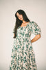daymaker dress // green floral *zoco exclusive*