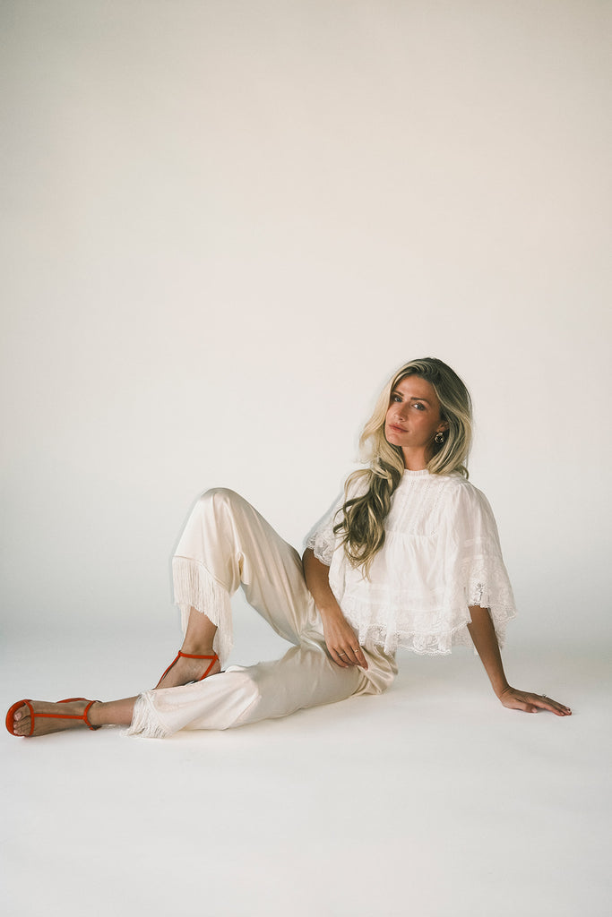 waverly top // white *zoco exclusive*