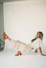 sahara fringe pants // champagne *zoco exclusive*