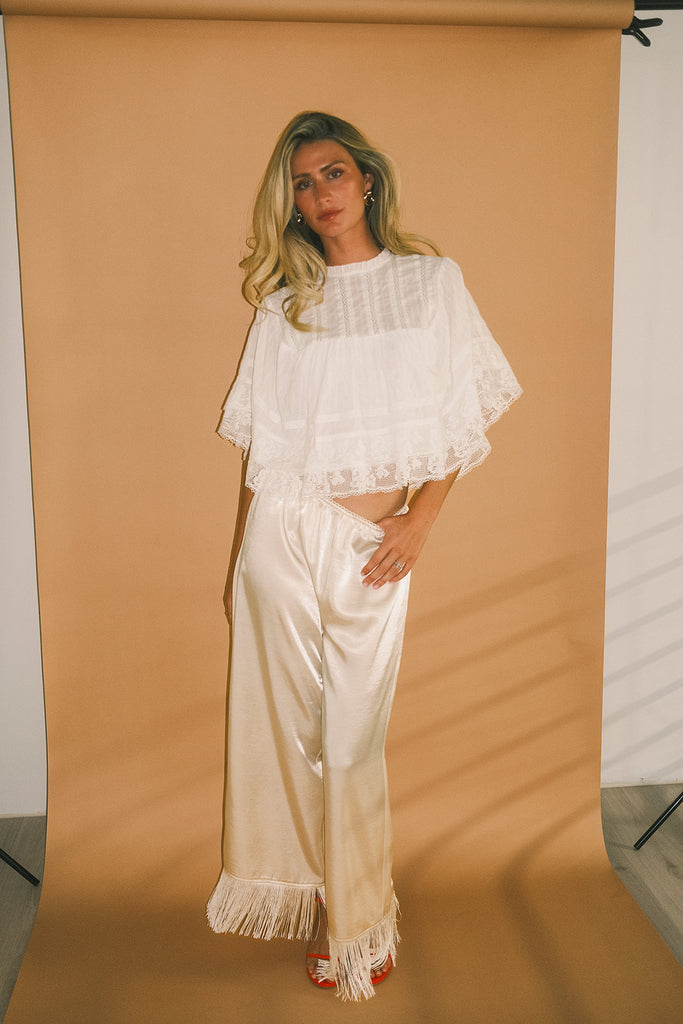 waverly top // white *zoco exclusive*