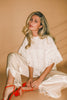 sahara fringe pants // champagne *zoco exclusive*
