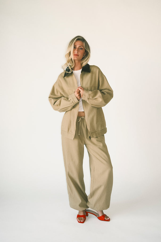 banks balloon pants // sand *zoco exclusive*