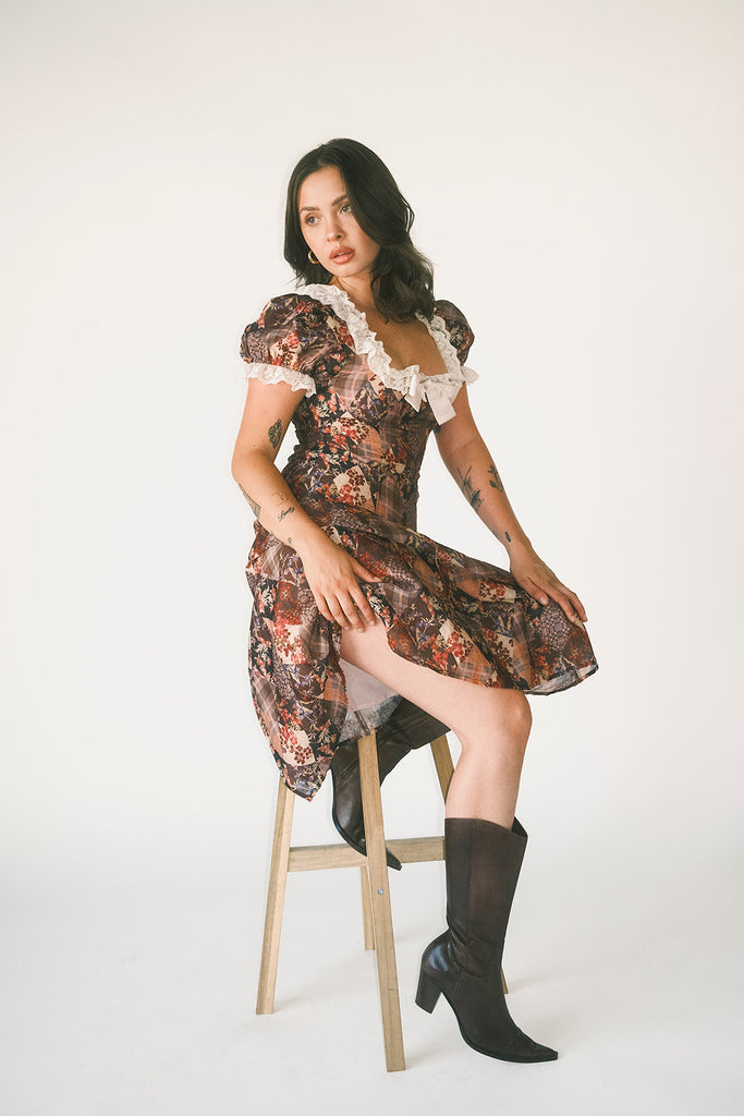 sloane midi dress // autumn *zoco exclusive*