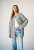 to the moon cardigan // grey *zoco exclusive*