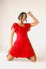 goldie mini dress // red *zoco exclusive*