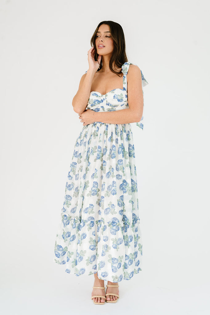 wesley floral maxi dress