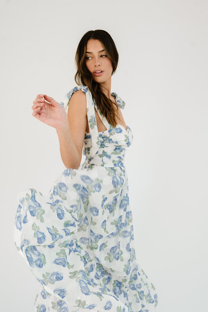 wesley floral maxi dress