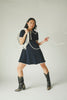 naomi mini dress // navy *zoco exclusive*