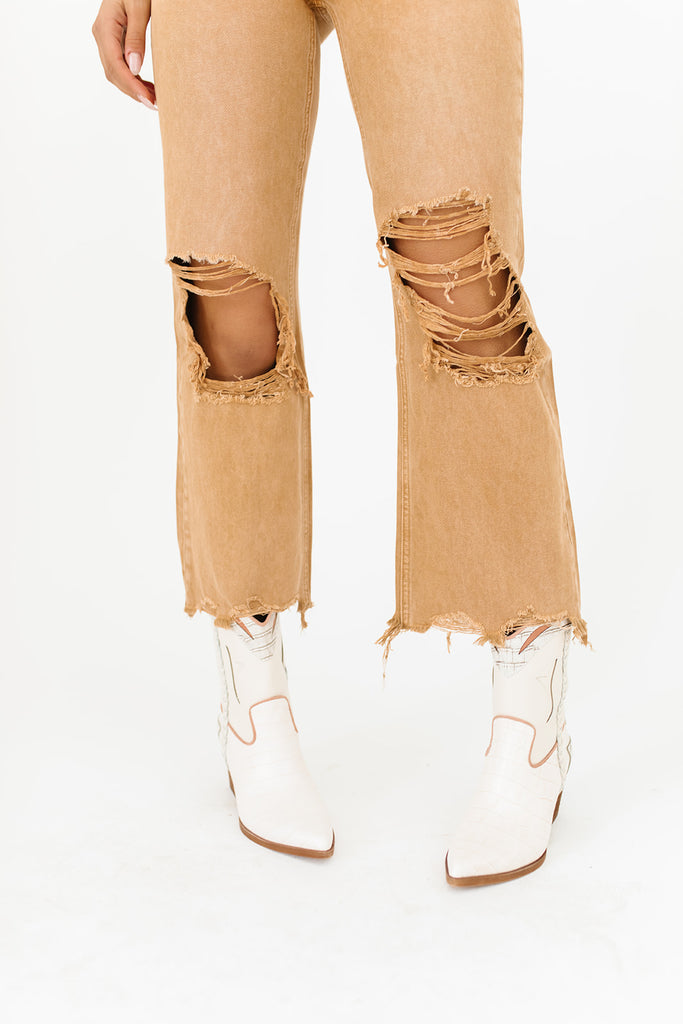 loral booties in ivory leather // dolce vita
