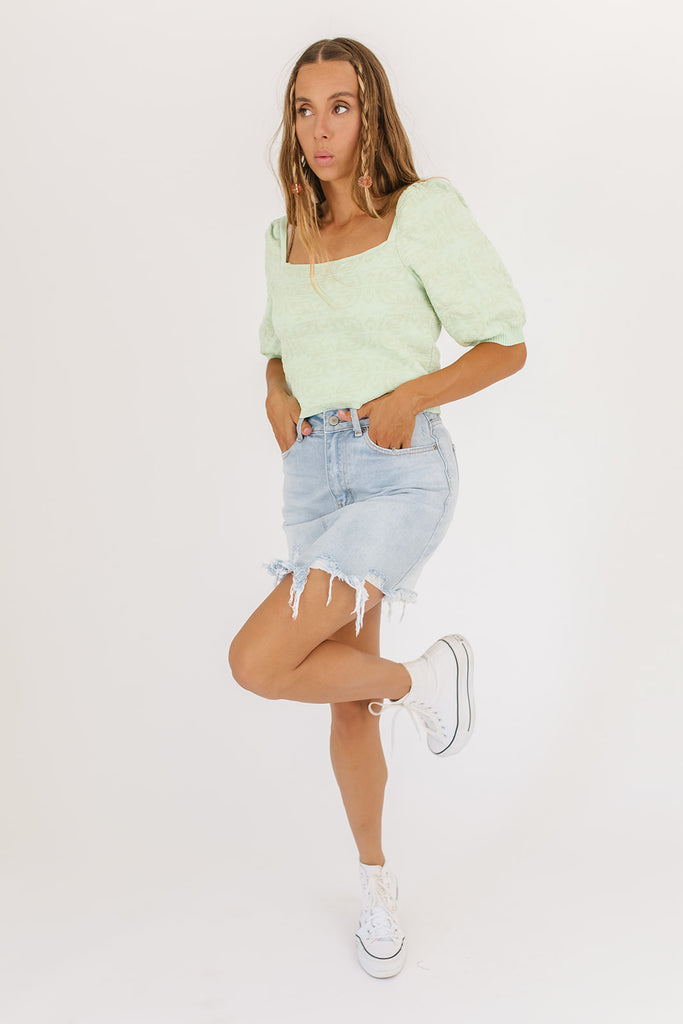 genie denim skirt