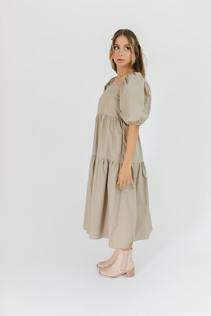 gigi puff sleeve dress