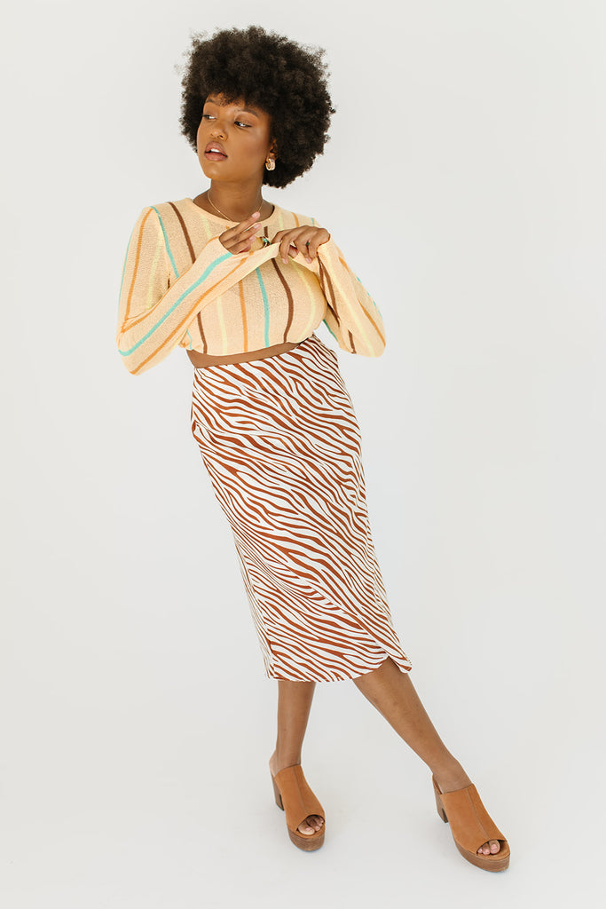 jack printed skirt