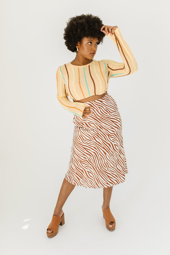 jack printed skirt