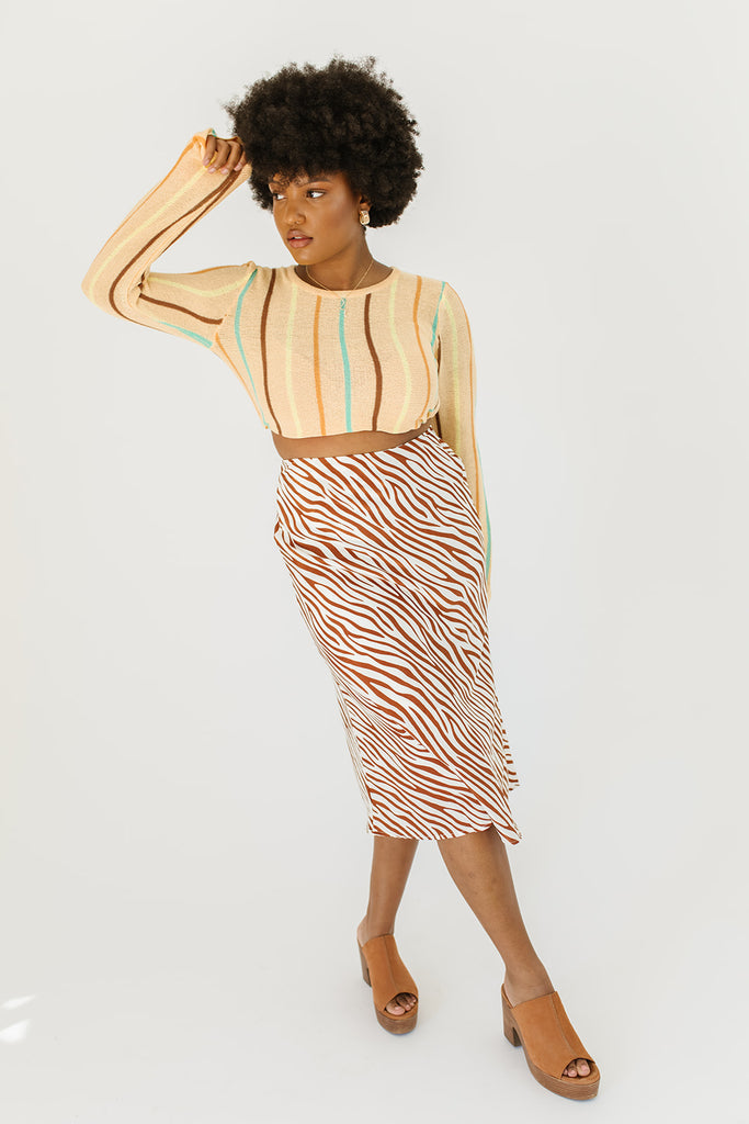 jack printed skirt
