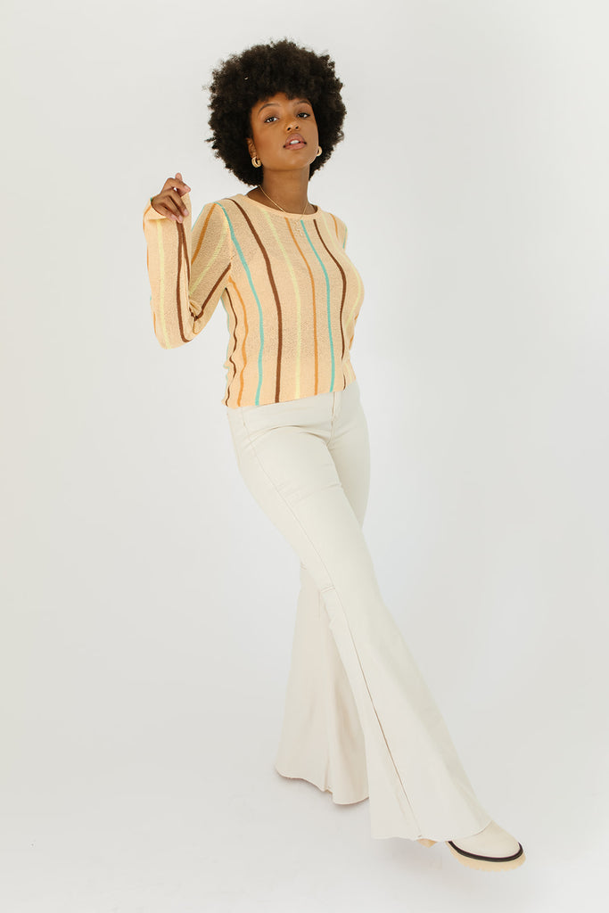 simon striped top